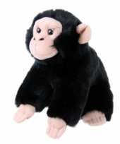 Pluche knuffel baby chimpansee 18 cm